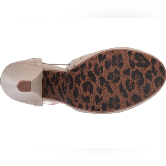 Vintage Style t-strap Rockabilly Kitty Heels Bettie Page Ellie birdie pump Sz 11 - Picture 3 of 5